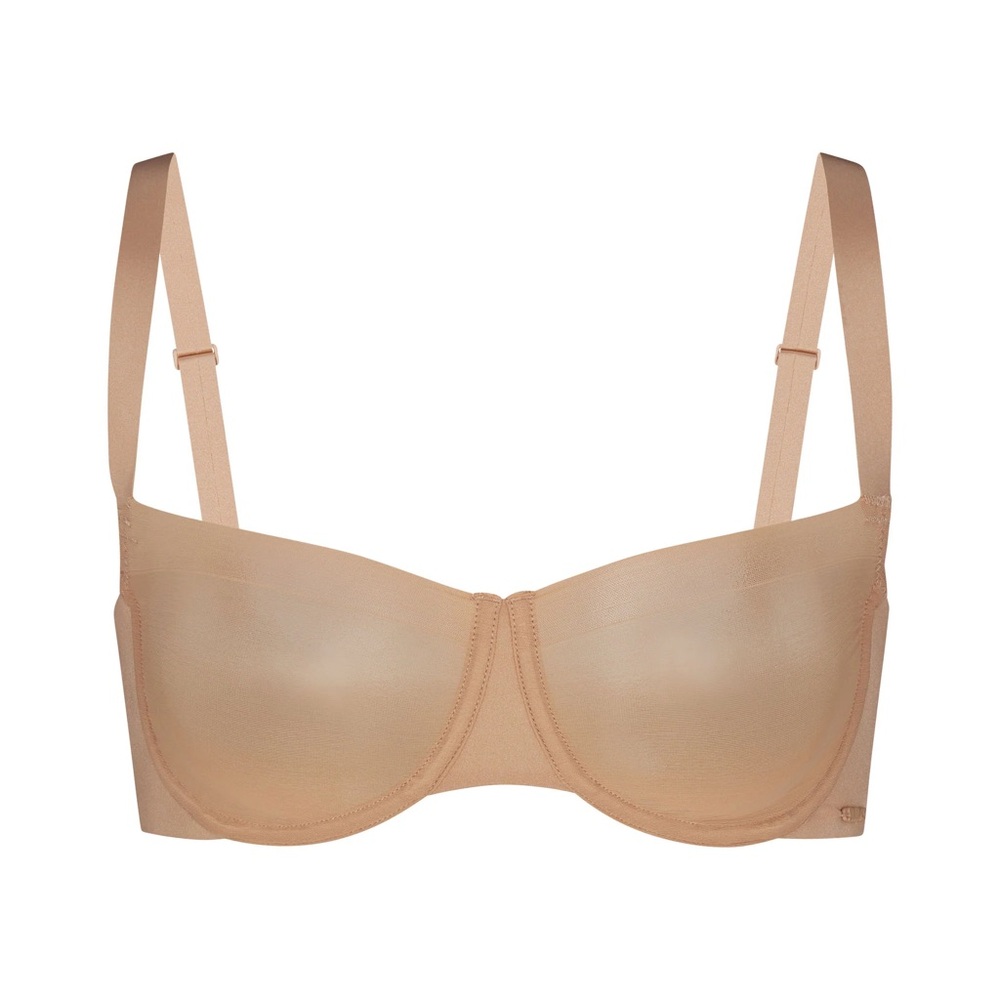 NWT!! SKIMS Molded Unlined Balconette Bra - 34C, Clay